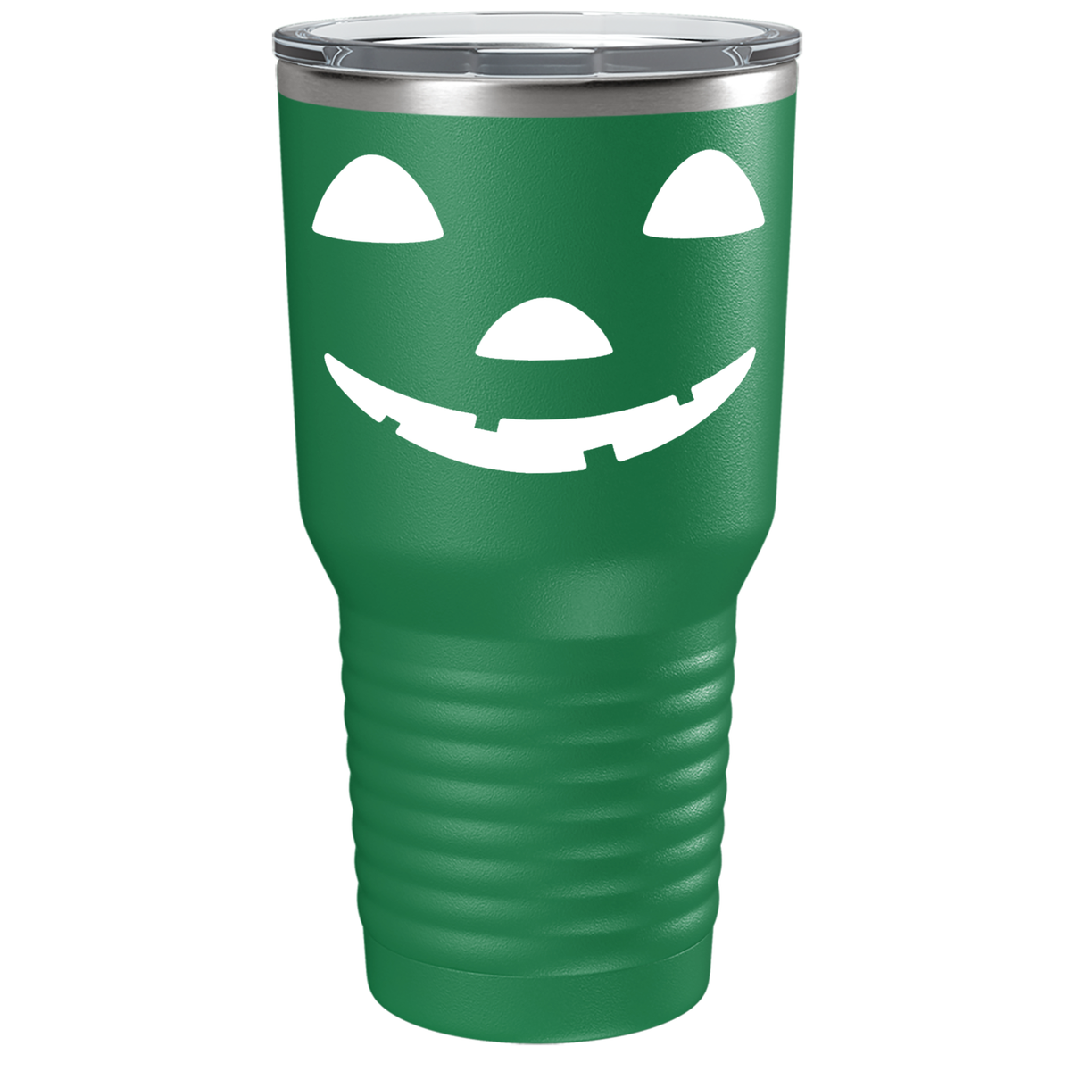 Jack o Lantern on Stainless Steel Halloween Tumbler