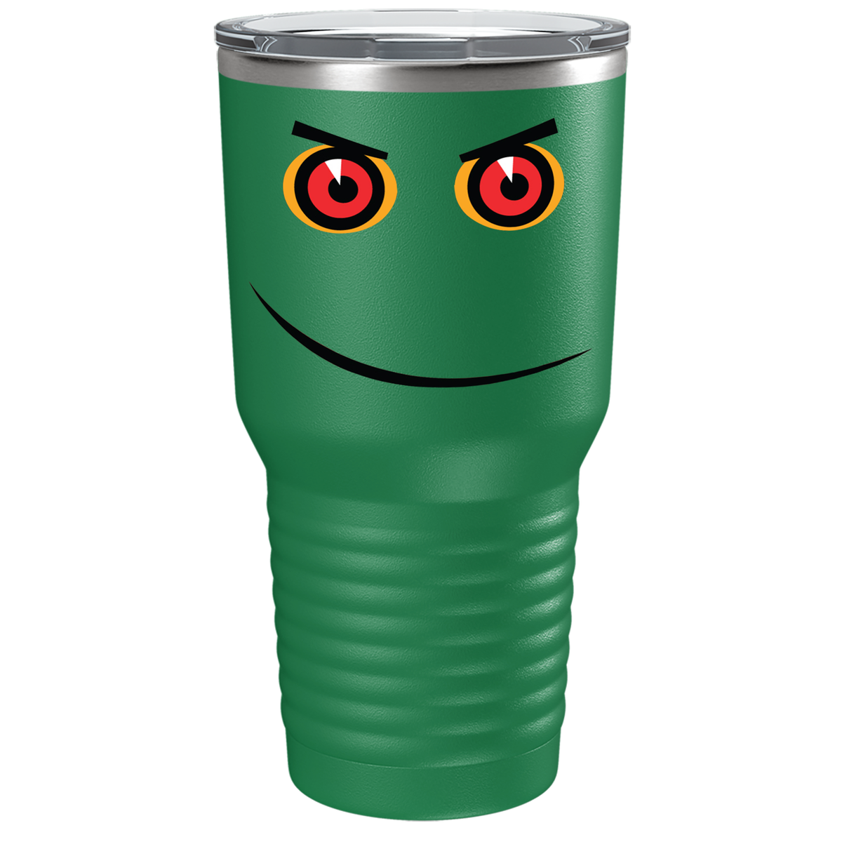Spooky Devil Eye Monster on Stainless Steel Halloween Tumbler