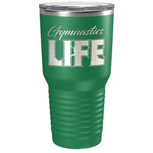 Gymnastics Life Laser Engraved on Stainless Steel Gymnastics Tumbler