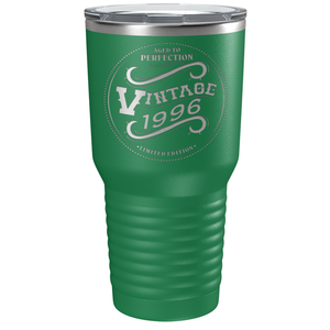 1996 Aged to Perfection Vintage 25th on Stainless Steel Tumbler