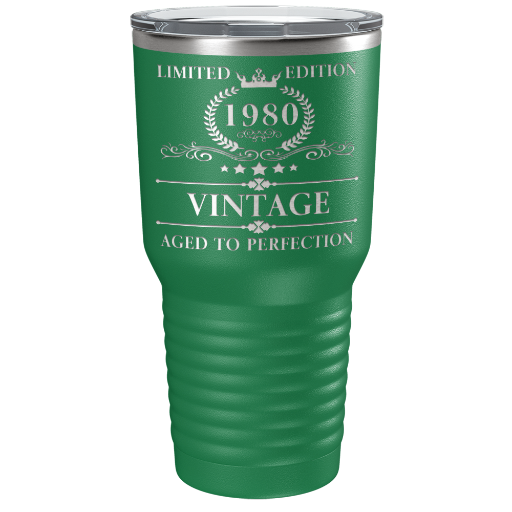 1980 Limited Edition Aged to Perfection 41st on Stainless Steel Tumbler