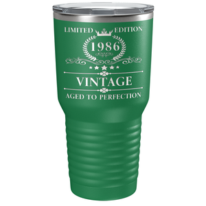 1986 Limited Edition Aged to Perfection 35th on Stainless Steel Tumbler