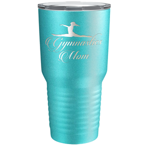 Gymnastics Mom Laser Engraved on Stainless Steel Gymnastics Tumbler