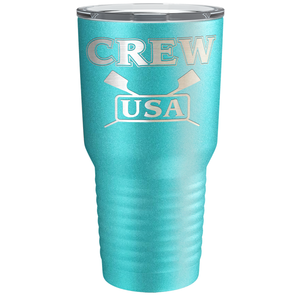 Crew USA Laser Engraved on Stainless Steel Crew Tumbler