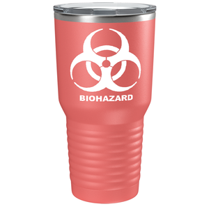 Biohazard on Stainless Steel Zombies Tumbler