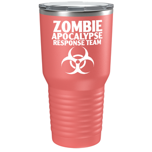 Zombie Apocalypse Response Team on Stainless Steel Zombies Tumbler