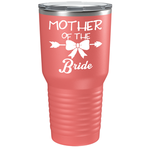 Mother of the Bride on Stainless Steel Bridal Shower Tumbler