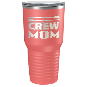 Crew Mom Laser Engraved on Stainless Steel Crew Tumbler