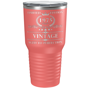 1975 Limited Edition Aged to Perfection 46th on Stainless Steel Tumbler