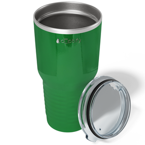 Kelly Green Gloss 30oz Stainless Steel Tumbler