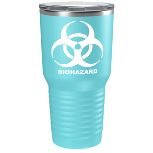 Biohazard on Stainless Steel Zombies Tumbler