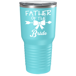 Father of the Bride on Stainless Steel Bridal Tumbler