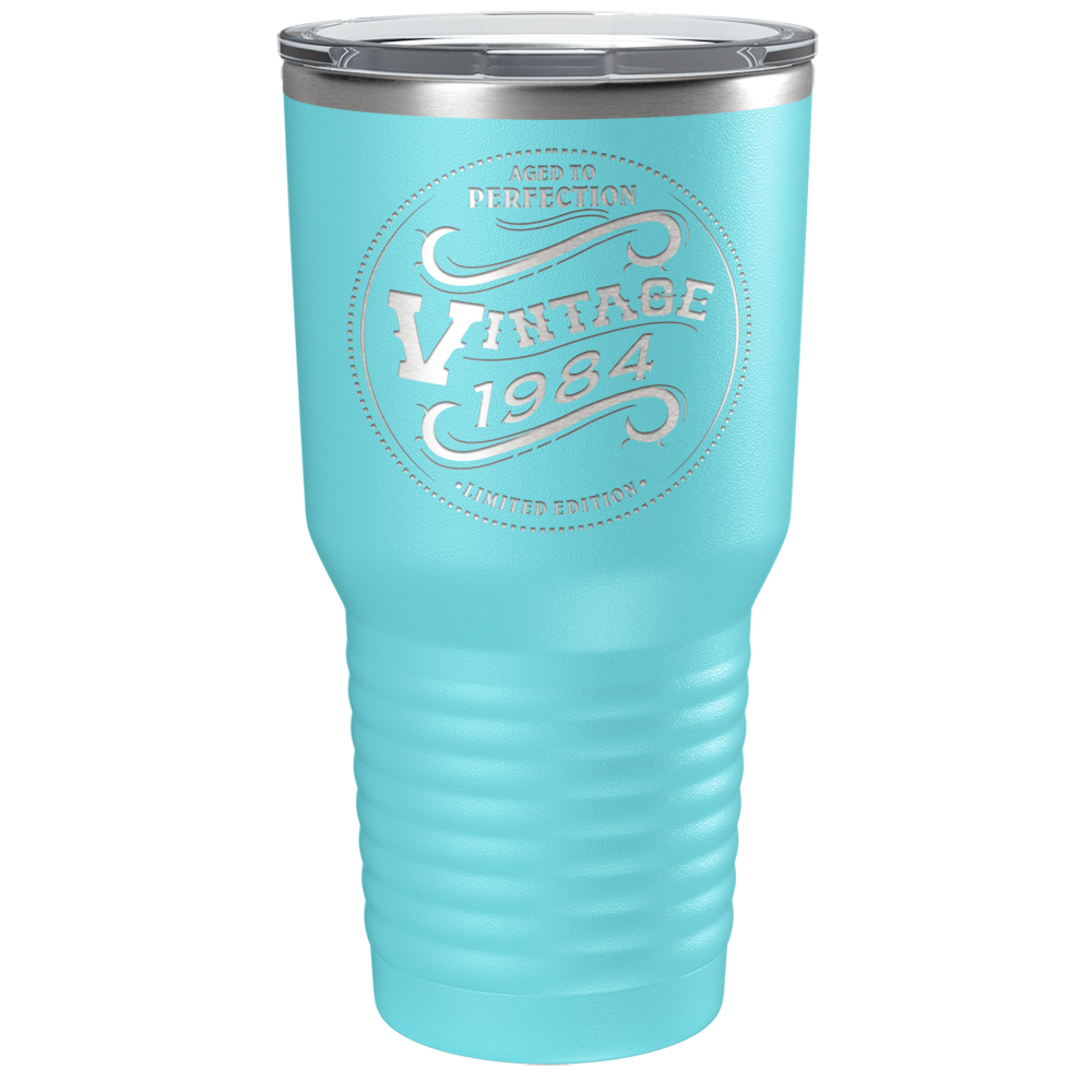 1984 Aged to Perfection Vintage 37th on Stainless Steel Tumbler