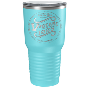 1986 Aged to Perfection Vintage 35th on Stainless Steel Tumbler