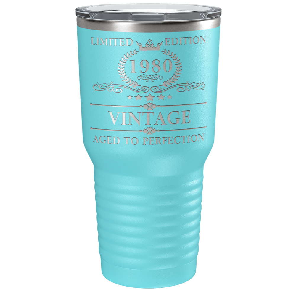 1980 Limited Edition Aged to Perfection 41st on Stainless Steel Tumbler