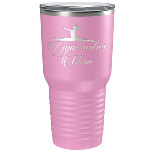 Gymnastics Mom Laser Engraved on Stainless Steel Gymnastics Tumbler