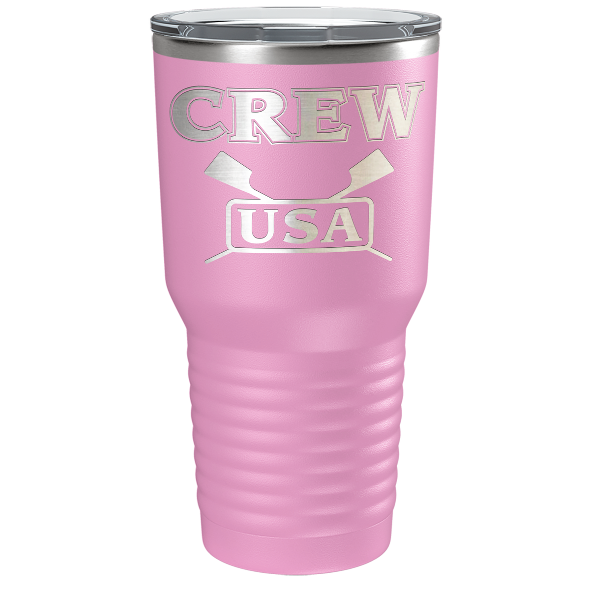 Crew USA Laser Engraved on Stainless Steel Crew Tumbler
