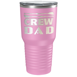 Crew Dad Laser Engraved on Stainless Steel Crew Tumbler