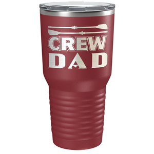 Crew Dad Laser Engraved on Stainless Steel Crew Tumbler