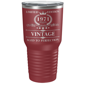 1971 Limited Edition Aged to Perfection 50th on Stainless Steel Tumbler