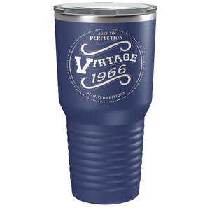 1966 Aged to Perfection Vintage 55th on Stainless Steel Tumbler
