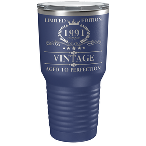1991 Limited Edition Aged to Perfection 30th on Stainless Steel Tumbler