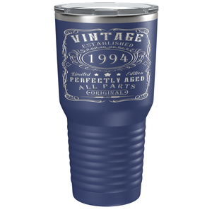 1994 Vintage Perfectly Aged 27th on Stainless Steel Tumbler