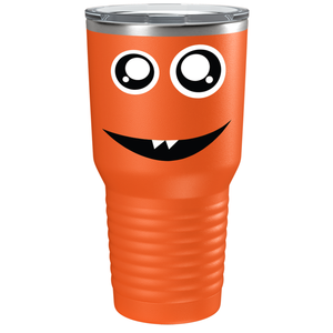 Cute Monster on Stainless Steel Halloween Tumbler