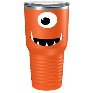 Cute Cyclops on Stainless Steel Halloween Tumbler