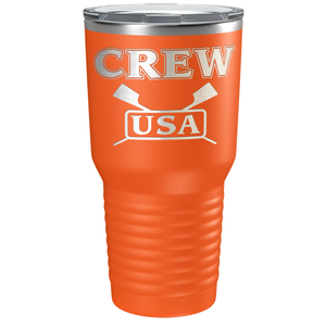 Crew USA Laser Engraved on Stainless Steel Crew Tumbler