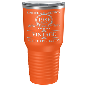 1986 Limited Edition Aged to Perfection 35th on Stainless Steel Tumbler