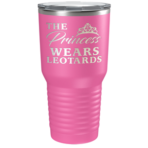 This Princess Wears Leotards Laser Engraved on Stainless Steel Gymnastics Tumbler