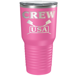 Crew USA Laser Engraved on Stainless Steel Crew Tumbler