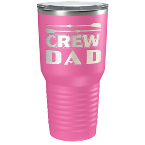 Crew Dad Laser Engraved on Stainless Steel Crew Tumbler