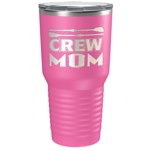 Crew Mom Laser Engraved on Stainless Steel Crew Tumbler