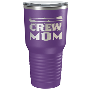 Crew Mom Laser Engraved on Stainless Steel Crew Tumbler