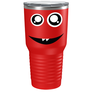 Cute Monster on Stainless Steel Halloween Tumbler