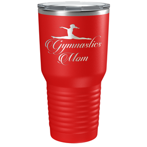 Gymnastics Mom Laser Engraved on Stainless Steel Gymnastics Tumbler