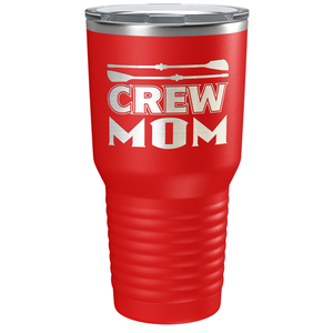 Crew Mom Laser Engraved on Stainless Steel Crew Tumbler