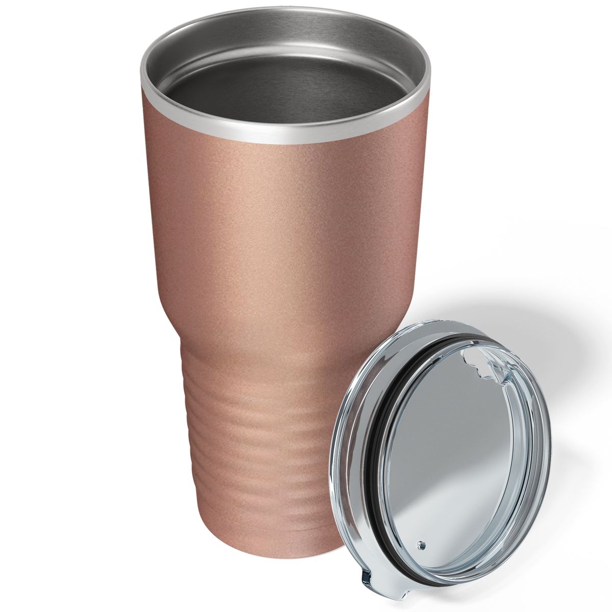 Custom Laser Engraved 30oz Rose Gold Stainless Steel Tumbler