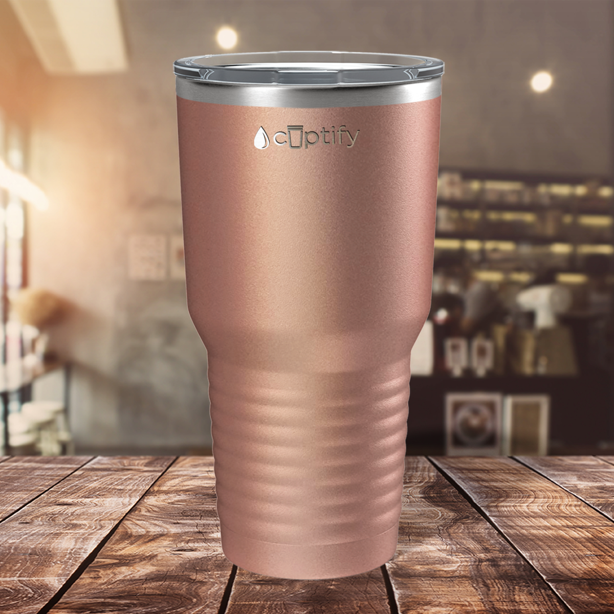 Rose Gold 30oz Stainless Steel Tumbler