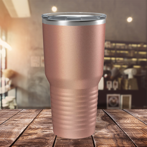 Custom Laser Engraved 30oz Rose Gold Stainless Steel Tumbler