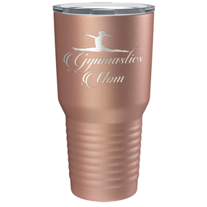 Gymnastics Mom Laser Engraved on Stainless Steel Gymnastics Tumbler