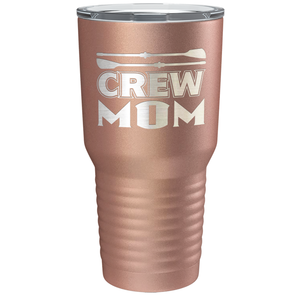 Crew Mom Laser Engraved on Stainless Steel Crew Tumbler