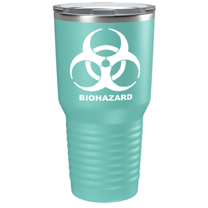 Biohazard on Stainless Steel Zombies Tumbler