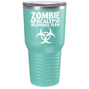 Zombie Apocalypse Response Team on Stainless Steel Zombies Tumbler