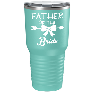 Father of the Bride on Stainless Steel Bridal Tumbler