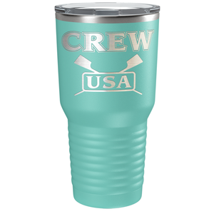 Crew USA Laser Engraved on Stainless Steel Crew Tumbler