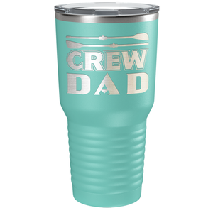 Crew Dad Laser Engraved on Stainless Steel Crew Tumbler