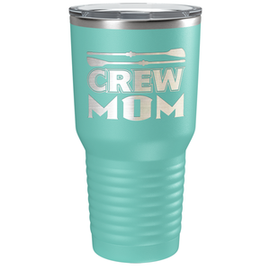 Crew Mom Laser Engraved on Stainless Steel Crew Tumbler